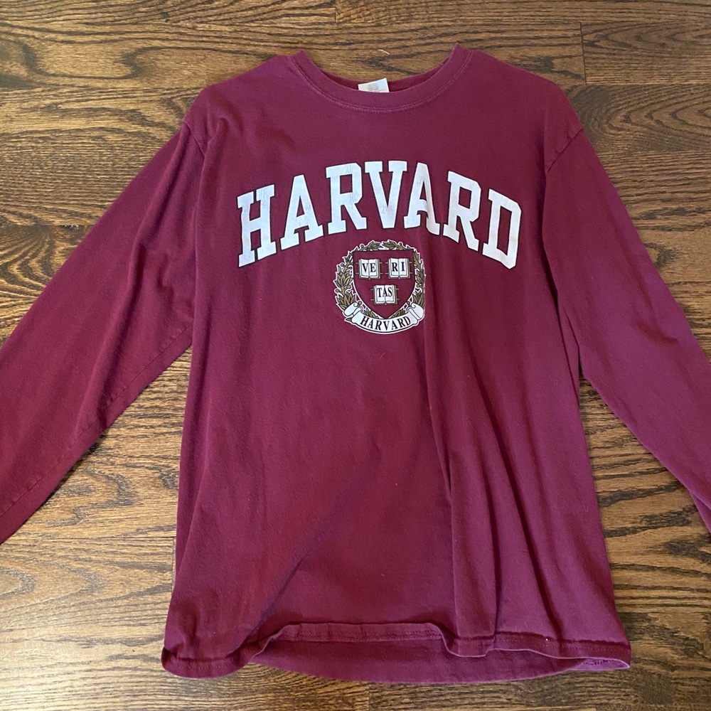 Harvard Long Sleeve T Shirt
